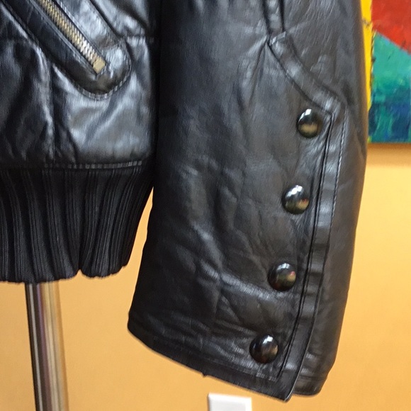 Gucci Black Leather Hunting Jacket - Picture 4 of 16